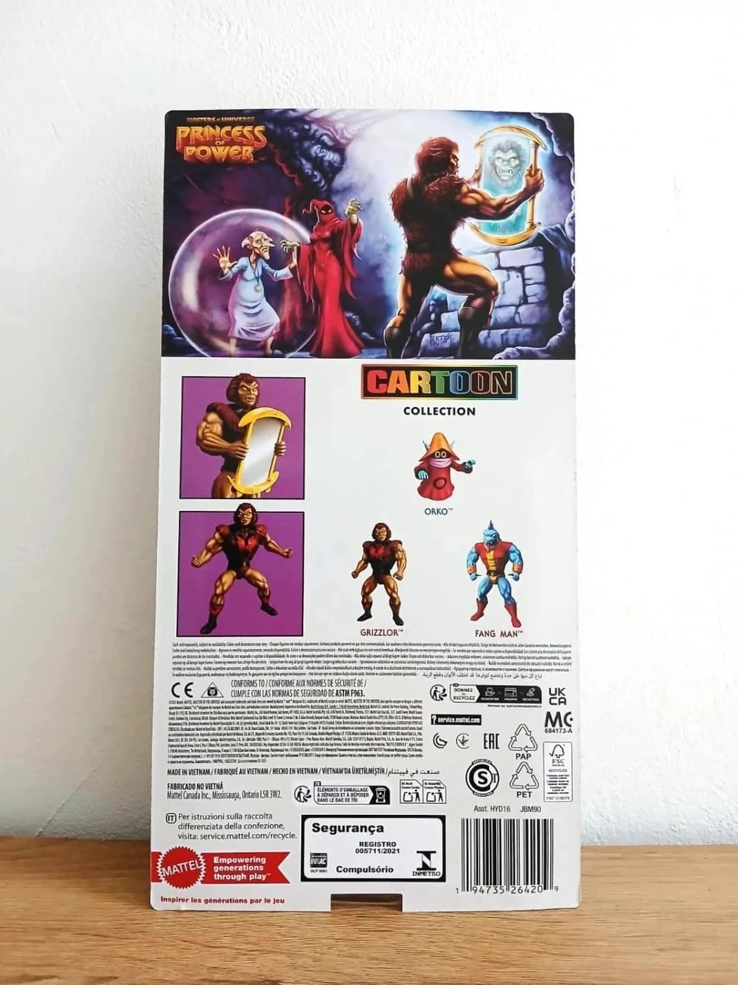 Figurita Grizzlor Cartoon Masters of the Universe Origins 14 cm Mattel – photo 2